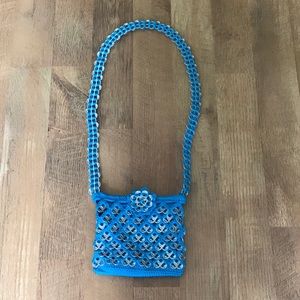 Handmade pop soda tab purse